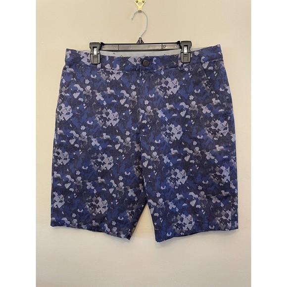 Puma Shorts Puma Mens Camo Golf Shorts 36w Performance Dry Cell Sodalite Blue Camo Dassler